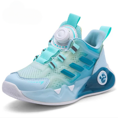 Twist-Lock Kids Sneakers – Promotes stability with a zero-drop sole