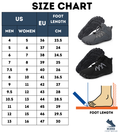 Thermal Orthopedic Barefoot Shoes for Autumn and Winter