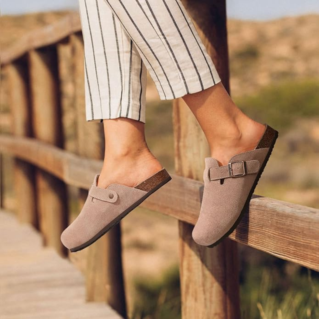 Women's Classic Cork Clogs - Cork Footbed, All-Day Comfort