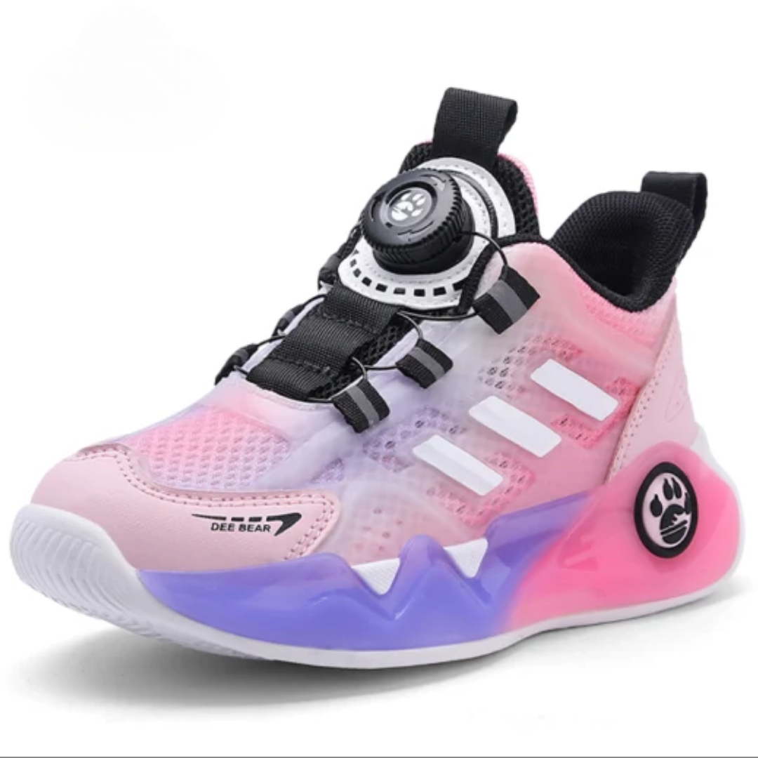 Twist-Lock Kids Sneakers – Promotes stability with a zero-drop sole