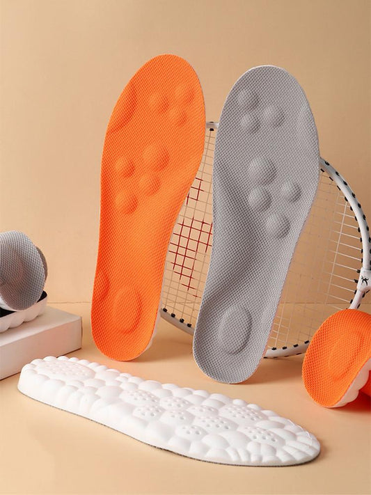 Cloud Massage Anti-Slip Insoles - Soft, Breathable and Sweat-Wicking