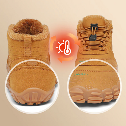 Kids Barefoot Winter Shoes – Lightweight Warmth and Flexibility