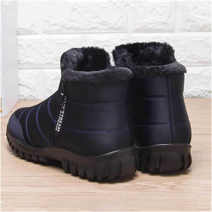 Thick Warm Cotton Zipper Shoes with Thick insole to keep your feet Warm & Comfortable