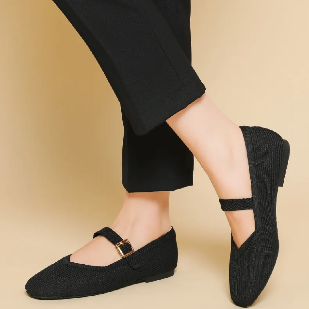 Women Cusy Square-Toe Shoes - Elegant Style for Everyday Wear