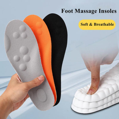 Cloud Massage Anti-Slip Insoles - Soft, Breathable and Sweat-Wicking