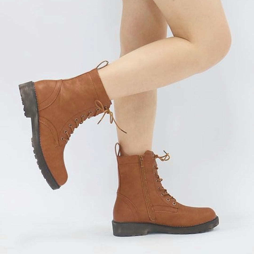 Women's Ankle Boots - Waterproof Uppers, Weather-Ready Wear