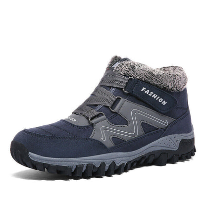 Women Winter Ortho Shoes with Warm Fur Lined & Anti-Slip Soles for Outdoor Walking and Trekking