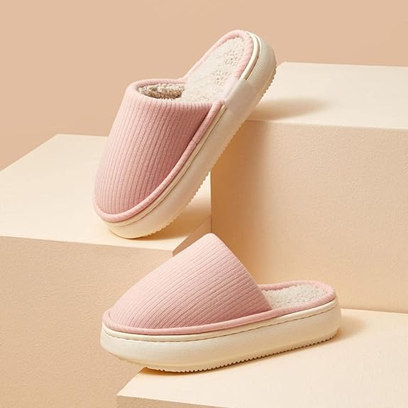 Bontpantoffels - Comfortabel, antislip, binnen- en buitenkleding