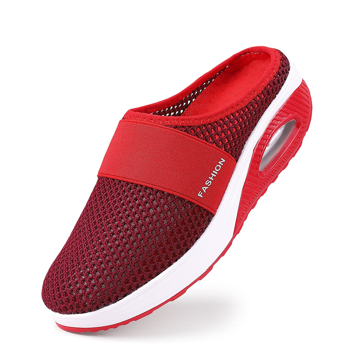 Slip-On Walking Shoes with Air Cushion