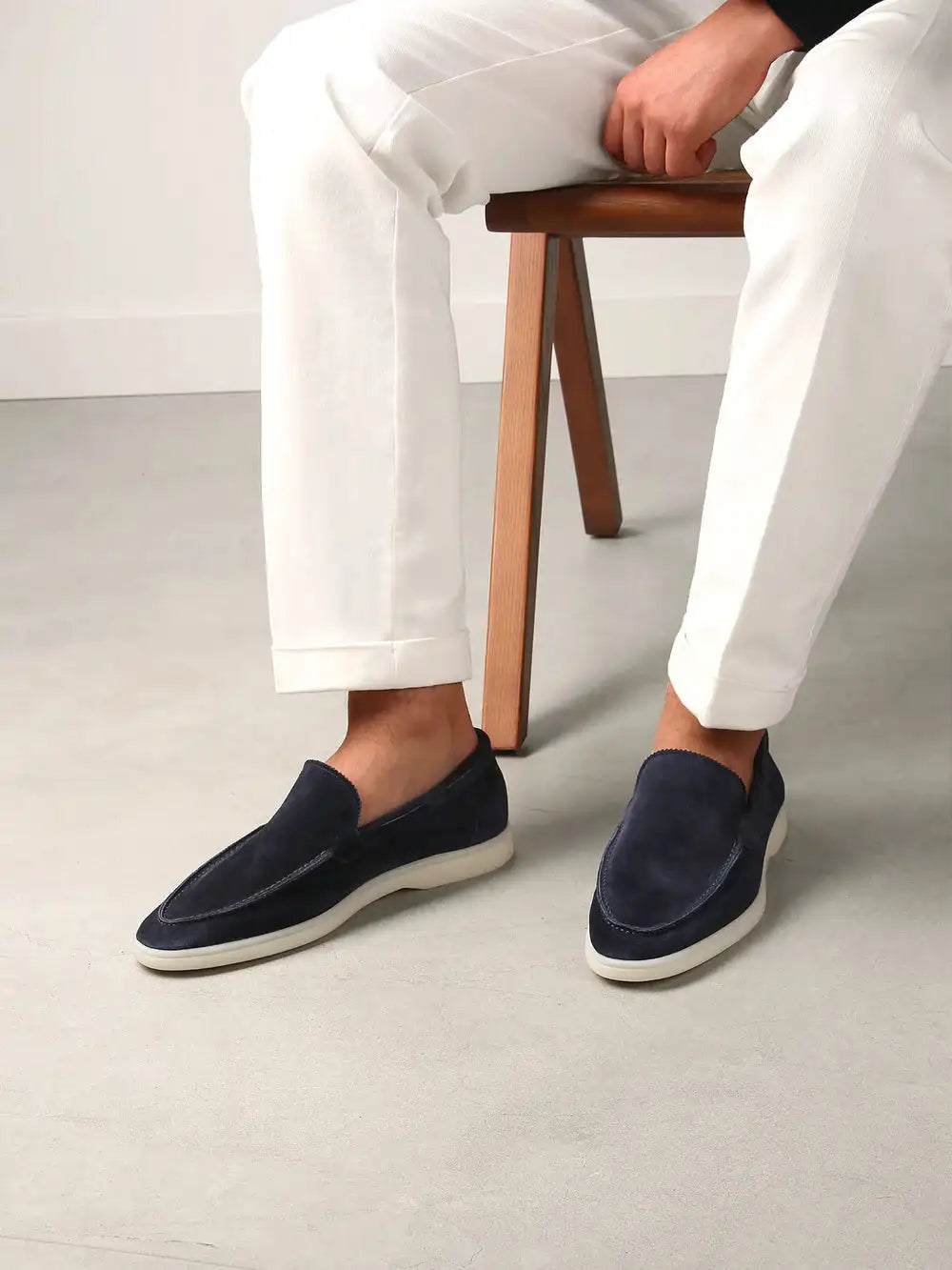 Suede Loafers - Easy slip-on fit