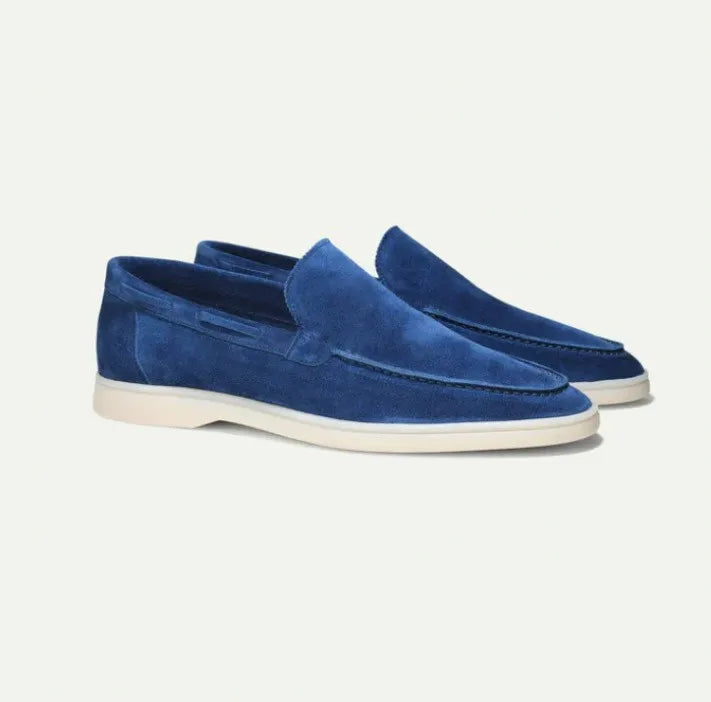 Suede Loafers - Easy slip-on fit